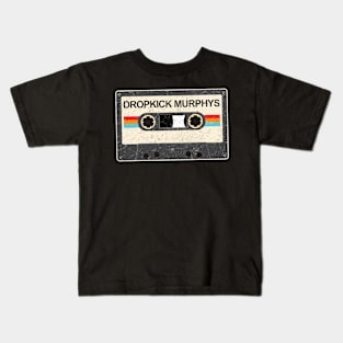 kurniamarga vintage cassette tape Dropkick Murphys Kids T-Shirt